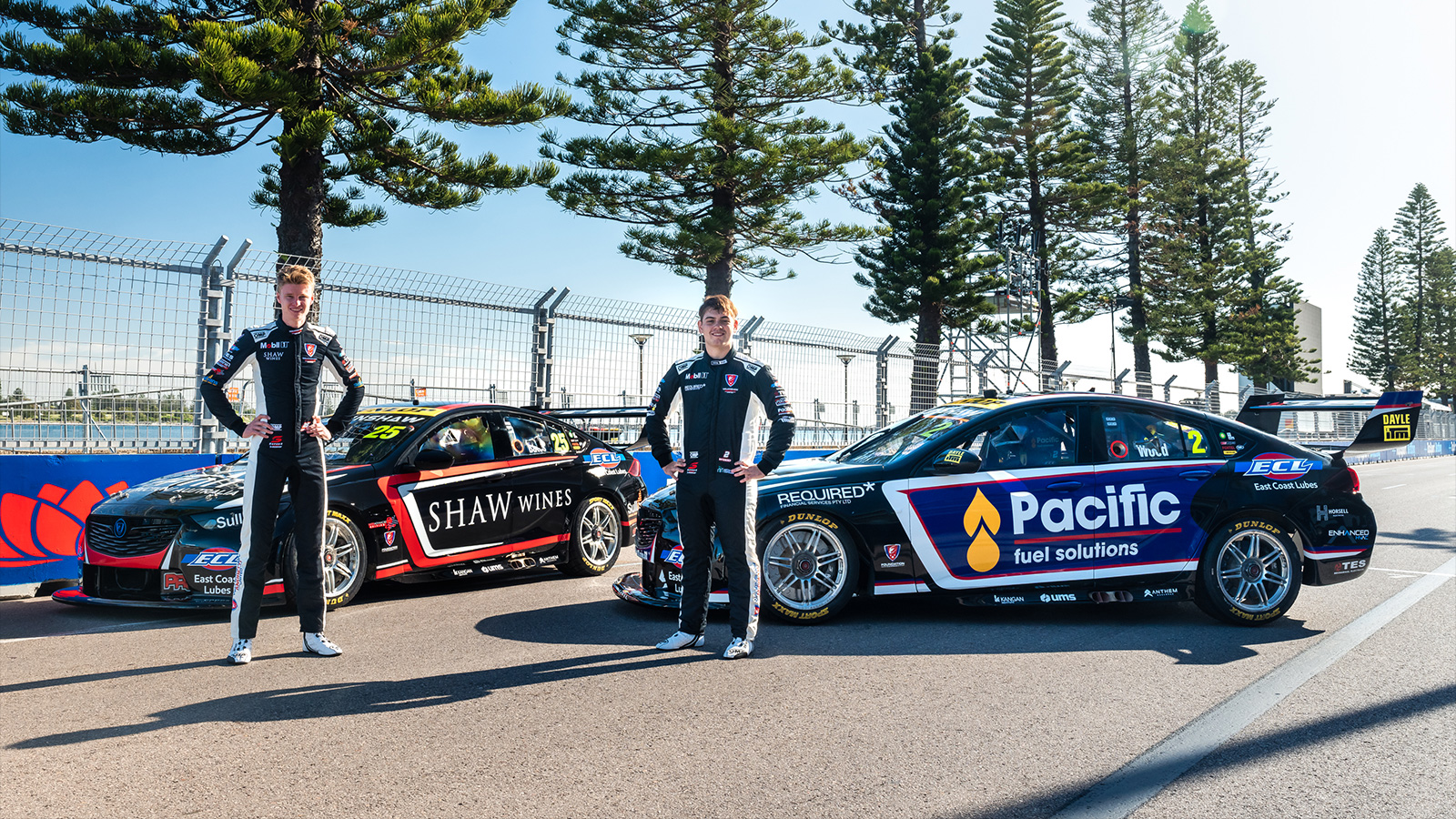 The launch of Car 2 and Car 25 for the 2023 Super2 Series